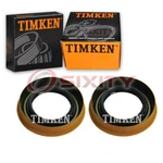 2 Pc Timken Extension Housing Seals For 1987-1989 Pontiac Safari Automatic Kd. Fixed Price $14.96.