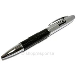 Hks 51007-AK308 Premium Goods Carbon Fiber Ballpoint Pen Chrome W/black Ink Jdm. Fixed Price $39.99.
