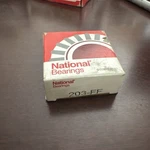 Generator Drive End Bearing National 203-FF. Fixed Price $16.00.