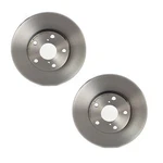 Pair Set Front Disc Brake Rotors Vented 275MM Brembo For Toyota RAV4 Base. Fixed Price $159.95.