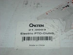 Oakten Electric Pto Clutch 21-0003. Fixed Price $59.99.
