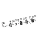 Genuine Mopar Hub 68254056AB. Fixed Price $92.61.