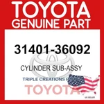 31401-36092 Genuine Toyota Cylinder Sub-assy 3140136092 Oem. Fixed Price $66.37.
