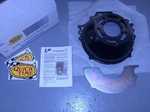 Quick Time 58-87 Chevy Muncie Saginaw Steel Bell Housing Scatter Shield RM-6010. Fixed Price $475.00.