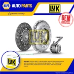 Clutch Kit 3PC (cover+plate+csc) 250MM 625306333 Luk 55565331 55571811 55581279. Fixed Price $338.40.