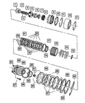 Genuine Mopar Direct Clutch Disc 4461181. Fixed Price $10.14.