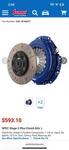 Spec Stage Clutch Kit For 2003-2012 Accord 2003-2008 Tl 2010-2014 Tsx. Fixed Price $450.00.