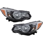 Headlight Set For 2013-2014 Subaru Xv Crosstrek 2012 Impreza Left & Right Capa. Fixed Price $250.24.