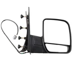 (right) Side Power Manual Fold View Mirror Fits 2003-2014 Ford Econoline Black. Fixed Price $39.32.