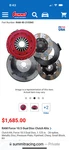 Ram Double Disc Clutch Sbc 26 Spline 80-2155NS. Fixed Price $1250.00.