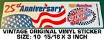 Autozone Super Chevy Show 25 Th Anniversary - Vintage Original Decal Sticker. Fixed Price $9.42.