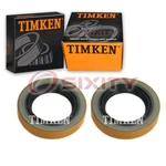 2 Pc Timken Rear Wheel Seals For 1975-1977 Pontiac Grand Lemans Driveline Ka. Fixed Price $17.50.