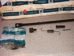 Nos 55 56 Chevrolet Car Clutch Fork Release Rod Kit 3743570. Fixed Price $75.00.