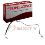 Sunsong Clutch Hydraulic For 1987-1989 Gmc R2500 Transmission Hoses Mt. Fixed Price $24.86.