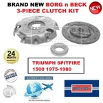 *** Brand New Borg Beck 3-PIECE Clutch Kit For Triumph Spitfire 1500 1975-1980. Fixed Price $275.73.