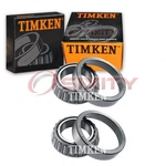 2 Pc Timken Rear Differential Bearing Sets For 1986-1997 Mercury Cougar Sx. Fixed Price $61.61.