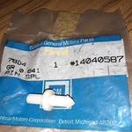 Nos New Genuine Gm 14040587 Pin, Engine Clutch Pedal Adjusting Gr 0.841 F63. Fixed Price $19.99.