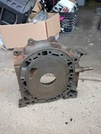 Mazda 20B 13B Auto Rear Engine Plate Iron Housing Rotary Rotor FD3S RX7 Cosmo. Fixed Price $450.00.