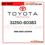 31250-60383 Toyota Genuine Land Cruiser Prado Disc Assy, Clutch 3125060383 Oem. Fixed Price $249.53.