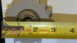 New Idler Sprocket 3" 17 Teeth Nachi 6202ZE Bearing. Fixed Price $10.00.