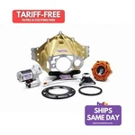 Quarter Master 10028591ZZ, Kit Natural Aluminum Bellhousing Sbc Crate 5.5IN. Fixed Price $2630.20.