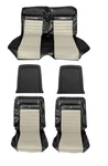Scott Drake 65CP-P-FULL-B-W 1965 Coupe Set Pony Upholstery Black/white. Fixed Price $999.95.