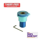 Ford M-7554-A, One Blue Aluminum Firewall Clutch Cable Adjuster Performance Part. Fixed Price $120.03.