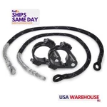 MPD10501, Kit Black Axle Tether Pair With 2.38IN Clamps Performance Parts. Fixed Price $357.51.