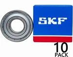 (10PACK) Skf 6204-2Z 6204ZZ 20X47X14MM Double Metal Seal Bearings. Fixed Price $49.21.