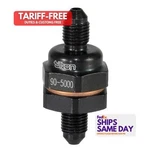 Tilton 90-5000, One Black Aluminum Flow Control Valve Assembly Performance Parts. Fixed Price $249.59.