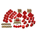 Energy Suspension Bushing Kit 2.18101R; Hyper-flex Red For 87-95 Jeep Wrangler. Fixed Price $323.79.