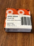 Fag 6002-2RSR C3 Clutch Pilot Ball Bearing 15 X 32 9MM 6002-2RSJ 60022RSH. Fixed Price $13.99.