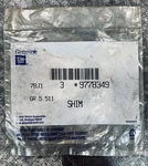 Nos 1964-79 Corvette Differental Posi Traction Clutch Pack Shims, 0.010". Fixed Price $25.00.