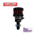 Wehrs Machine WM128B, One Black Aluminum Breather Tranny Rear End W/ Filter. Fixed Price $57.12.