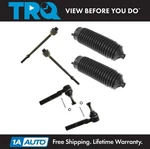 Trq Front 6PC Steering Kit Bellows Boots Inner Outer Tie Rods For Pickup Truck. Fixed Price $64.95.