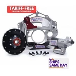 Quarter Master 120509124TM, Kit Natural Aluminum Bellhousing Brinn Bert W/to. Fixed Price $2352.90.