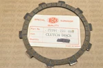 Nos Honda CA175 CL175 Beck Clutch Friction Plate Disk 22201-235-000. Fixed Price $7.69.