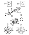 Genuine Mopar Crank Shaft Pilot Sleeve 4736483AA. Fixed Price $292.32.