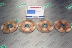 Tilton 7.25" Full Face Metallic Quad Disc Pack 24 X 30 Deg 64185-2-ACCC-36. Fixed Price $476.00.