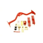 Bmr TCC005R Transmission Crossmember Conversion Steel Red Powdercoated. Fixed Price $264.65.