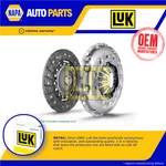 Clutch Kit Piece (cover+plate) Fits Vw Eos 1F 2.0 06 To 15 240MM Luk Quality. Fixed Price $308.62.